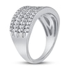 Diamond Anniversary Ring 1 ct tw 10K white Gold