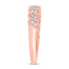 Thumbnail Image 2 of Diamond Anniversary Ring 1/4 ct tw 10K Rose Gold