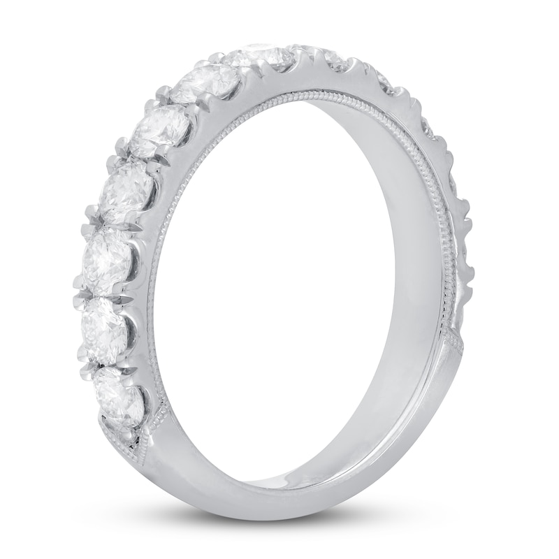 Main Image 2 of Neil Lane Premiere Diamond Anniversary Ring 1-1/2 ct tw Round-cut 14K White Gold