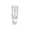 Thumbnail Image 3 of Neil Lane Premiere Diamond Anniversary Ring 2 ct tw Round/Pear/Baguette 14K White Gold