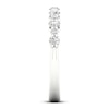 Thumbnail Image 2 of Now + Forever Diamond Anniversary Ring 1/2 ct tw Round-cut 14K White Gold