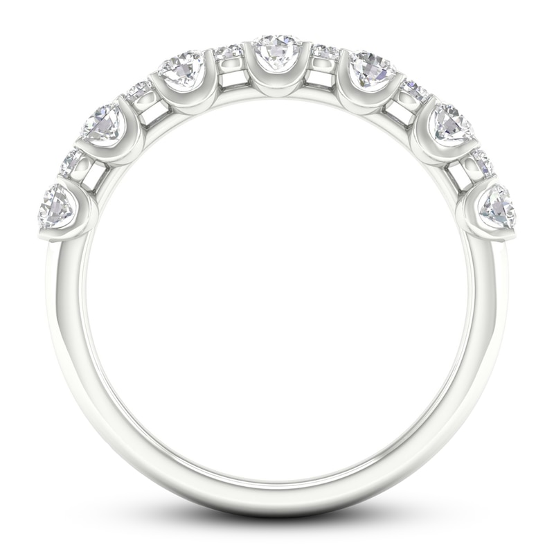 Main Image 3 of Now + Forever Diamond Anniversary Ring 1/2 ct tw Round-cut 14K White Gold