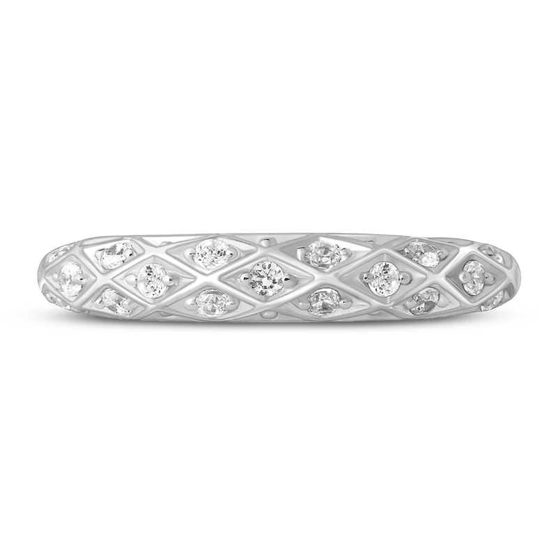 Main Image 1 of Now + Forever Diamond Anniversary Ring 1/4 ct tw Round-cut 10K White Gold