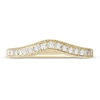 Thumbnail Image 1 of Now + Forever Diamond Contour Ring 1/5 ct tw Round-cut 14K Yellow Gold