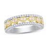 Thumbnail Image 1 of Now + Forever Diamond Anniversary Ring 1/2 ct tw Round-cut 14K Two-Tone Gold