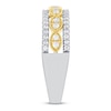 Thumbnail Image 2 of Now + Forever Diamond Anniversary Ring 1/2 ct tw Round-cut 14K Two-Tone Gold