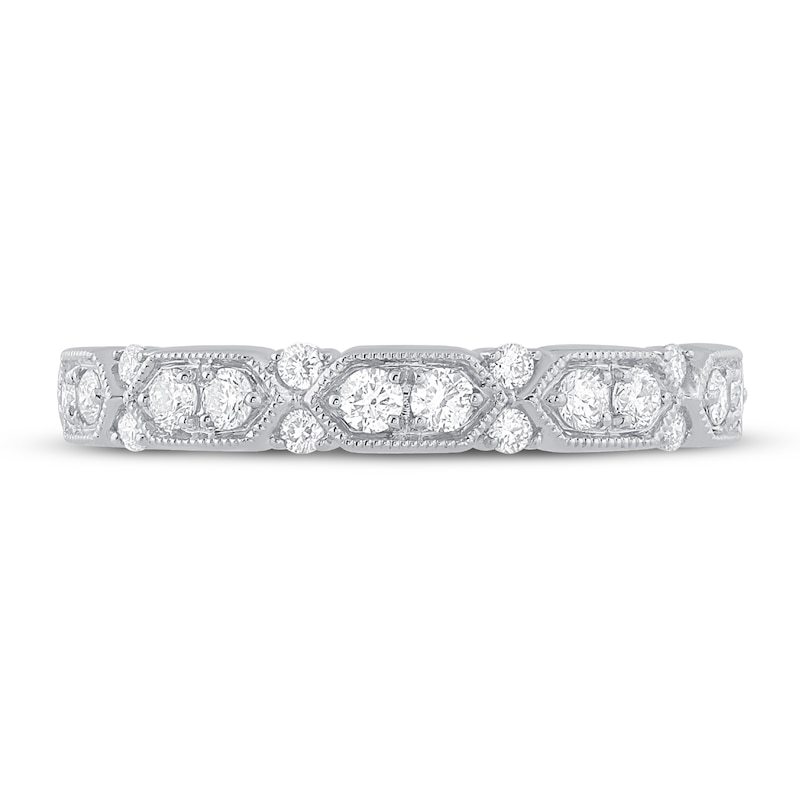 Main Image 2 of Now + Forever Diamond Anniversary Ring 1/3 ct tw Round-cut 10K White Gold