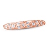 Thumbnail Image 0 of Diamond Anniversary Ring 1/4 ct tw Round-cut 10K Rose Gold