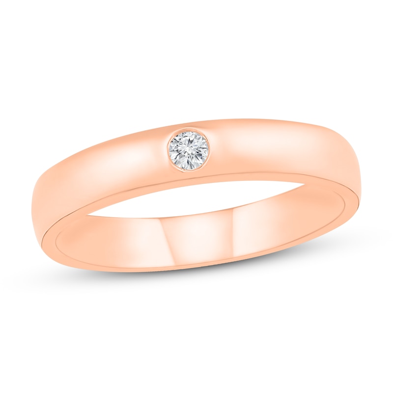 Main Image 1 of Now + Forever Diamond Anniversary Ring 1/20 ct tw 10K Rose Gold