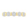 Thumbnail Image 2 of Now + Forever Diamond Anniversary Ring 1/4 ct tw Round-cut 10K Yellow Gold