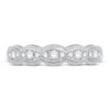 Thumbnail Image 3 of Now + Forever Diamond Anniversary Ring 1/4 ct tw Round-cut 10K White Gold
