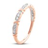Thumbnail Image 1 of Diamond Anniversary Ring 1/10 ct tw 10K Rose Gold