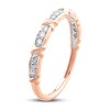 Thumbnail Image 1 of Diamond Anniversary Ring 1/10 ct tw 10K Rose Gold