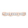 Thumbnail Image 2 of Diamond Anniversary Ring 1/10 ct tw 10K Rose Gold