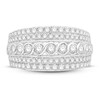 Thumbnail Image 2 of Diamond Anniversary Ring 1 ct tw 10K White Gold