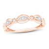 Thumbnail Image 1 of Now + Forever Diamond Anniversary Ring 1/10 ct tw Round-cut 10K Rose Gold