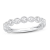 Thumbnail Image 0 of Diamond Anniversary Ring 1/10 ct tw Round-cut 10K White Gold