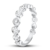 Thumbnail Image 1 of Diamond Anniversary Ring 1/10 ct tw Round-cut 10K White Gold