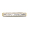 Thumbnail Image 3 of Now + Forever Diamond Anniversary Ring 1/4 ct tw Round/Baguette 10K Yellow Gold