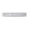 Thumbnail Image 3 of Now + Forever Diamond Anniversary Ring 1/4 ct tw Round/Baguette 10K White Gold