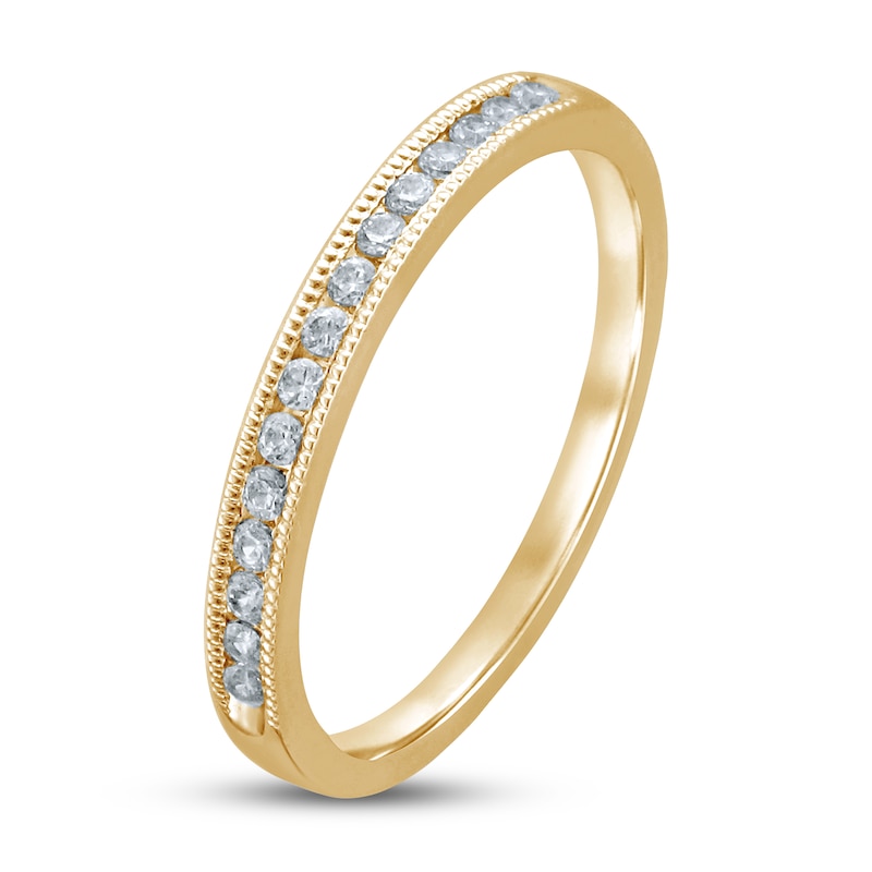 Main Image 2 of Now + Forever Diamond Anniversary Ring 1/6 ct tw Round-cut 10K Yellow Gold