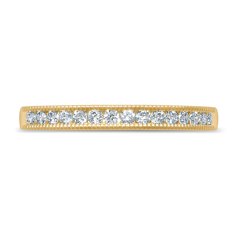 Main Image 3 of Now + Forever Diamond Anniversary Ring 1/6 ct tw Round-cut 10K Yellow Gold