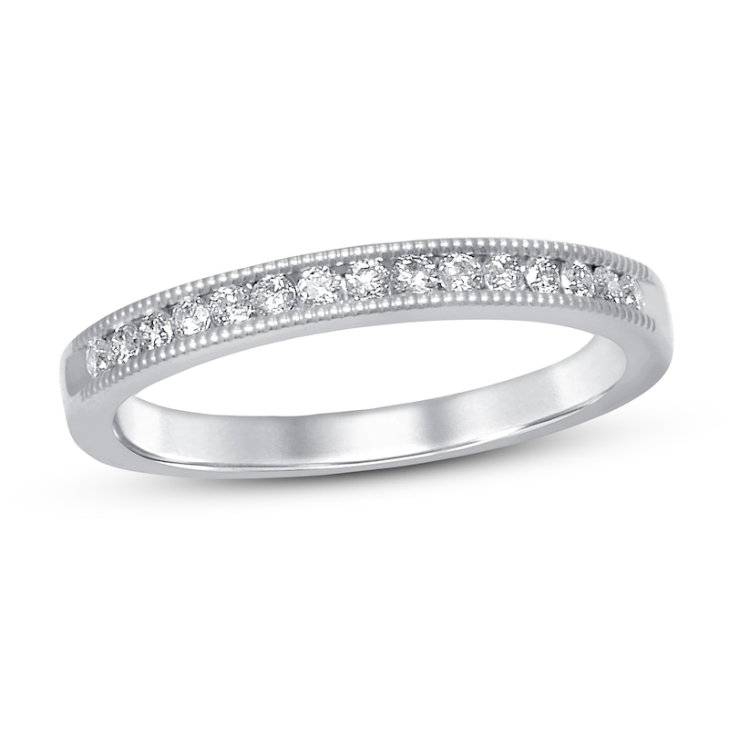 Main Image 1 of Now + Forever Diamond Anniversary Ring 1/6 ct tw Round-cut 10K White Gold