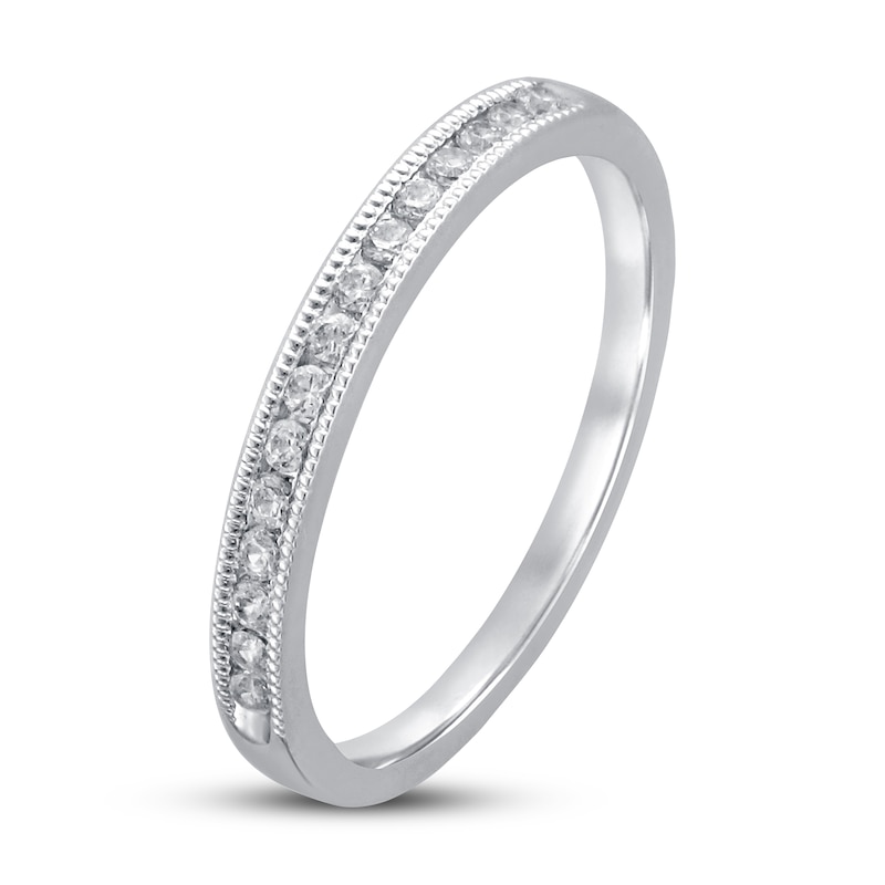 Main Image 2 of Now + Forever Diamond Anniversary Ring 1/6 ct tw Round-cut 10K White Gold