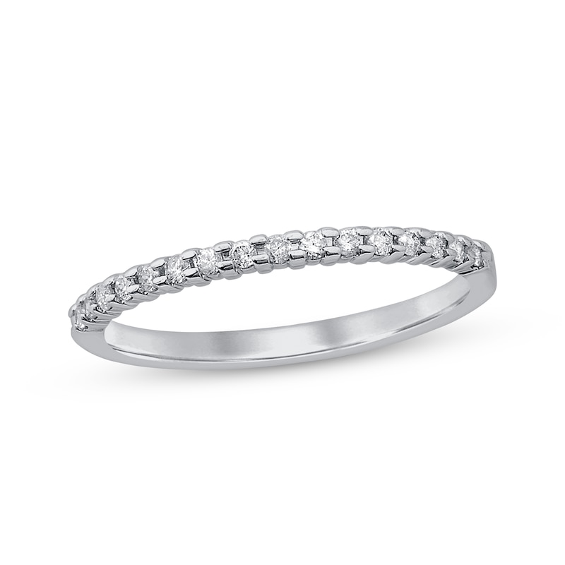 Diamond Anniversary Ring 1/6 ct tw Round-cut 10K White Gold | Kay