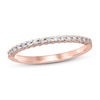 Thumbnail Image 0 of Diamond Anniversary Ring 1/6 ct tw Round-cut 10K Rose Gold