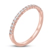 Thumbnail Image 1 of Diamond Anniversary Ring 1/6 ct tw Round-cut 10K Rose Gold