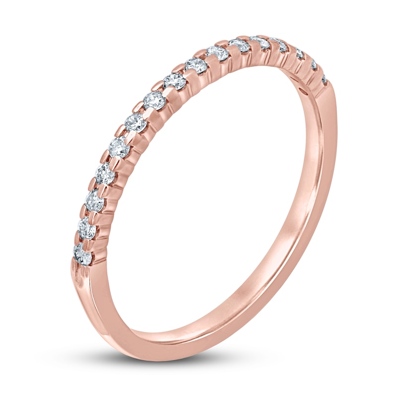 Main Image 2 of Now + Forever Diamond Anniversary Ring 1/6 ct tw Round-cut 10K Rose Gold