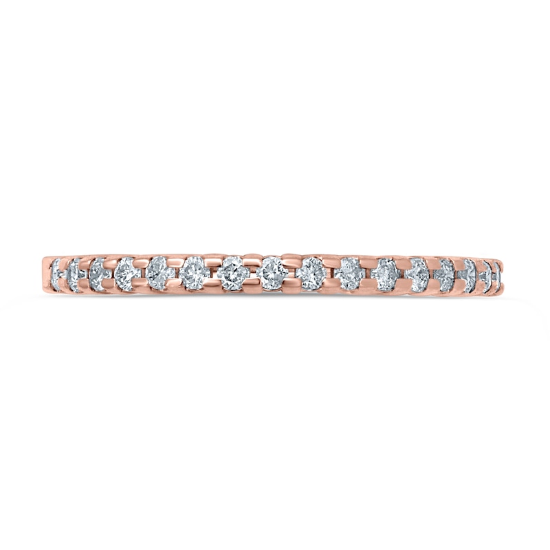 Main Image 3 of Now + Forever Diamond Anniversary Ring 1/6 ct tw Round-cut 10K Rose Gold