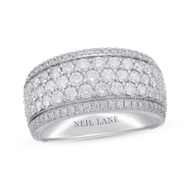 Neil Lane Diamond Anniversary Ring 2 ct tw 14K White Gold with 360