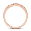 Thumbnail Image 3 of Now + Forever Diamond Anniversary Ring 1/4 ct tw Round/Baguette 10K Rose Gold
