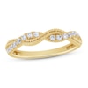 Thumbnail Image 1 of Now + Forever Diamond Anniversary Ring 1/4 ct tw Round-cut 10K Yellow Gold