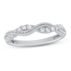 Thumbnail Image 1 of Now + Forever Diamond Anniversary Ring 1/4 ct tw Round-cut 10K White Gold