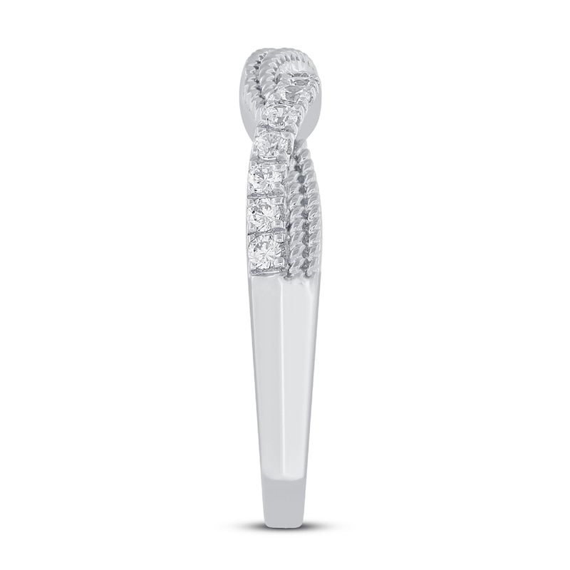 Main Image 2 of Now + Forever Diamond Anniversary Ring 1/4 ct tw Round-cut 10K White Gold