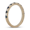 Neil Lane Blue Sapphire & Diamond Anniversary Ring 1/5 ct tw 14K Yellow Gold