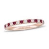 Thumbnail Image 0 of Neil Lane Ruby & Diamond Anniversary Ring 1/5 ct tw 14K Rose Gold