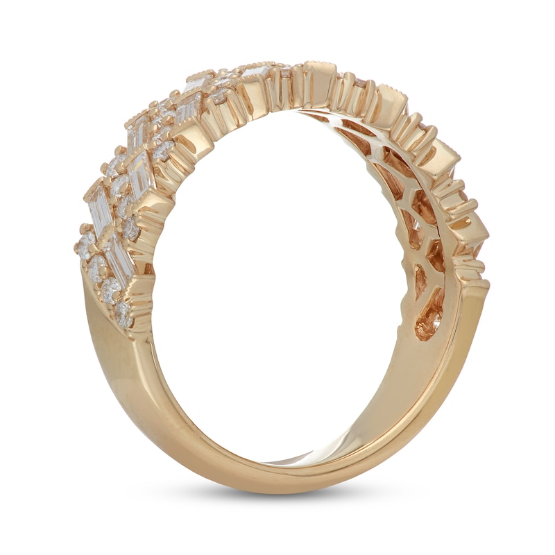 Main Image 2 of Neil Lane Bridal Diamond Anniversary Band 1 carat tw 14K Yellow Gold