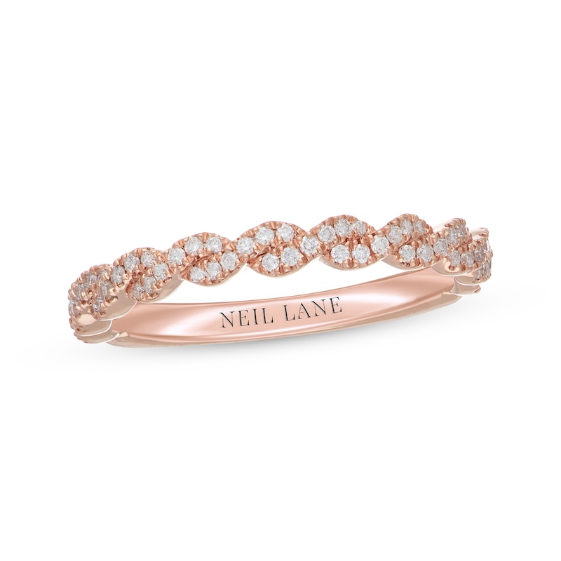 Main Image 1 of Neil Lane Premiere Diamond Band 1/4 ct tw 14K Rose Gold
