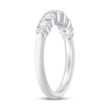 Thumbnail Image 1 of Diamond Anniversary Ring 1/2 ct tw Round-Cut 10K White Gold