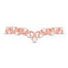 Thumbnail Image 2 of Diamond Anniversary Band 1/6 ct tw Round-cut 14K Rose Gold