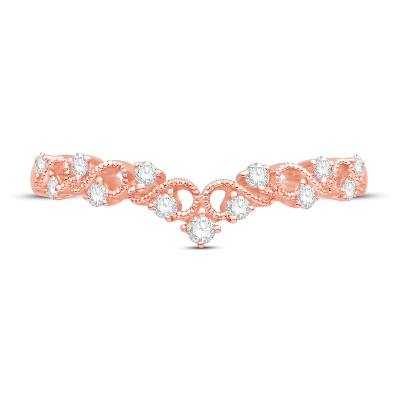 Diamond Anniversary Band 1/6 ct tw Round-cut 14K Rose Gold