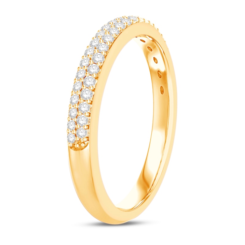 Main Image 2 of Now + Forever Diamond Anniversary Band 1/4 ct tw Round-cut 14K Yellow Gold