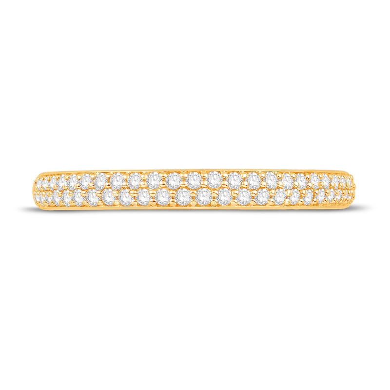 Main Image 3 of Now + Forever Diamond Anniversary Band 1/4 ct tw Round-cut 14K Yellow Gold