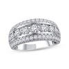 Thumbnail Image 0 of Diamond Anniversary Ring 1 ct tw Round-cut 10K White Gold