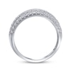 Thumbnail Image 1 of Diamond Anniversary Ring 1 ct tw Round-cut 10K White Gold