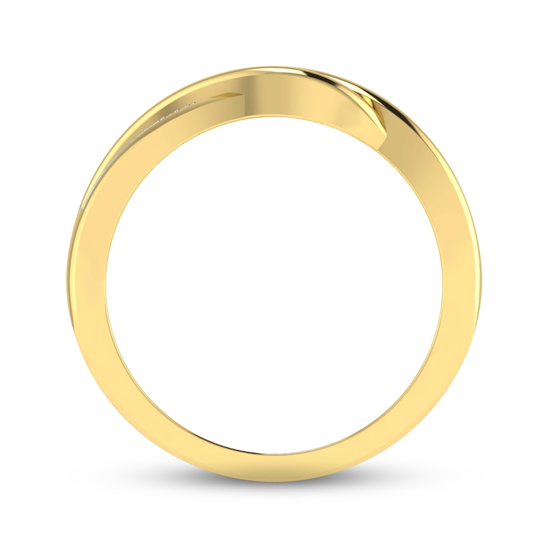 Main Image 2 of Now + Forever Diamond Anniversary Band 1/6 ct tw Round-cut 10K Yellow Gold